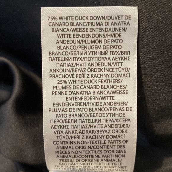 Lauren Ralph Lauren Black Plus Size Satin Puffer Jacket 1X NWT - Picture 8 of 16